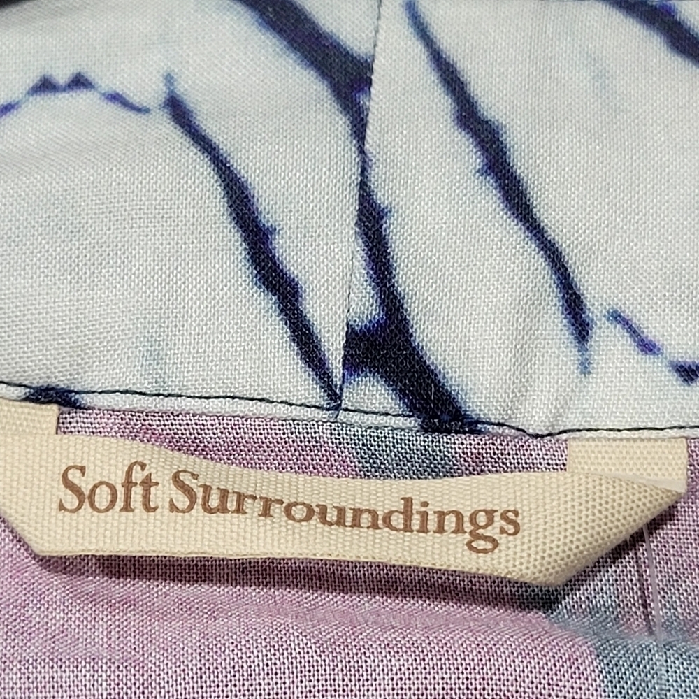 NWT Soft Surroundings Embellished Nautical Duster Coverup | OS Fits Upto 2X - Picture 14 of 15